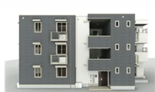 クラシスト高殿【2階】の外観