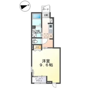 シーガルハウス【1階】の間取り