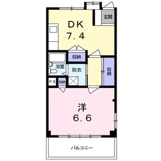 茨城県石岡市石岡1【マンション】の間取り