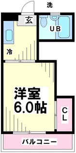 東京都中野区弥生町1【マンション】の間取り