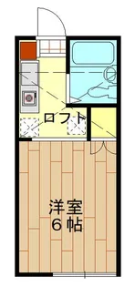 ドヌール北里【1階】の間取り