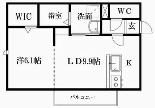 Casa in Collina【3階】の間取り
