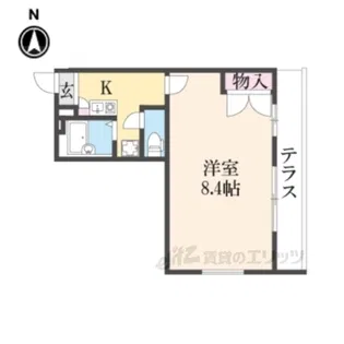 レオパレスMITO2【1階】の間取り