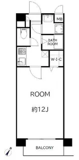 東京都新宿区上落合2【マンション】の間取り