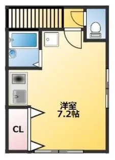 東田A棟【2階】の間取り