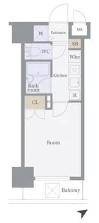 菱和パレス上馬【5階】の間取り