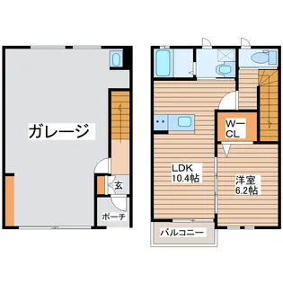 エスパースMの間取り