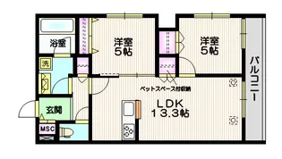 (仮称)成増4丁目メゾン【3階】の間取り