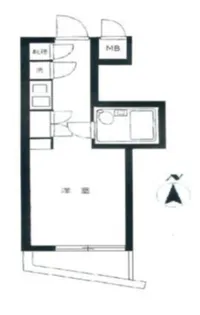東京都大田区北馬込1【マンション】の間取り