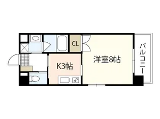 ソフィアコート光町【7階】の間取り