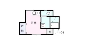 モンステラ【1階】の間取り