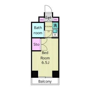 グランドパレス東北沢【1階】の間取り