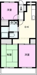 清光ハイツ【3階】の間取り