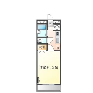 滋賀県彦根市西今町【アパート】の間取り