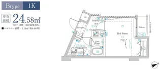 ラフィスタ横浜黄金町【3階】の間取り