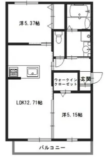 さくら東姫路【3階】の間取り