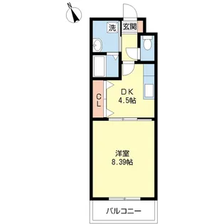 VillaFiore【2階】の間取り