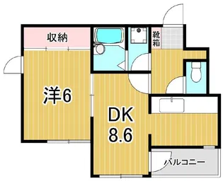 エスポワール金子V【2階】の間取り