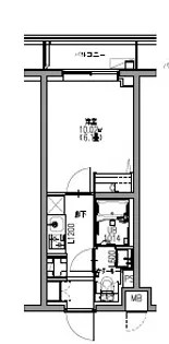 S-RESIDENCE行徳courant【1階】の間取り