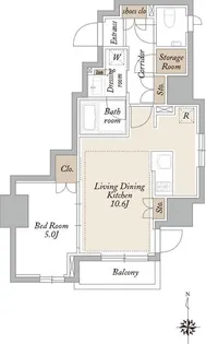 東京都三鷹市下連雀4【マンション】の間取り