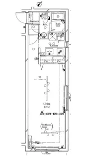 アーバイル落合ツインドレスレジスタ【1階】の間取り