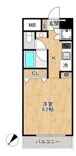 イーストヒルズ2000【4階】の間取り