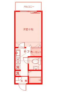 QP壱番館【3階】の間取り