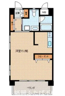 MK BLDG.【3階】の間取り