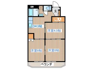 ラベ-ルハウス【1階】の間取り