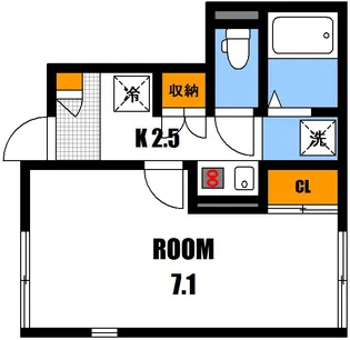 レオネクストTENJIN【1階】の間取り