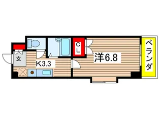 ボヌ-ルII【3階】の間取り