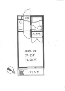 シャトーシバサキ【2階】の間取り