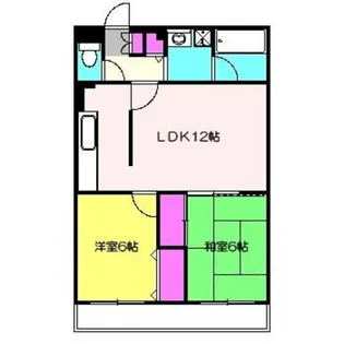 ISレイクヒルズ【1階】の間取り