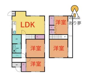 神奈川県横浜市磯子区森5【一戸建】の間取り