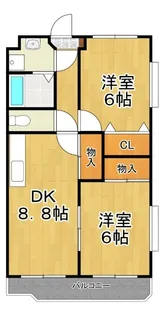 ピュアステージ【2階】の間取り