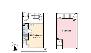 戸越アパートメント【1階】の間取り