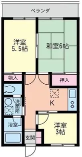 セトルプレイス相武台【3階】の間取り