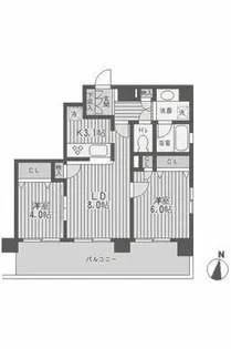 東京都墨田区亀沢1【マンション】の間取り
