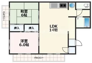熊本県熊本市中央区出水2【マンション】の間取り