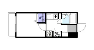サンウィング南行徳【2階】の間取り