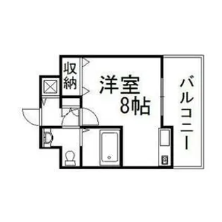 ライフデザイン新金岡B棟【8階】の間取り