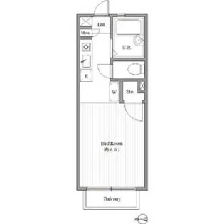 ルマシスワ【1階】の間取り