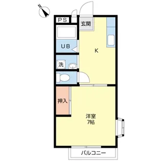 ファーストビレッジ【2階】の間取り