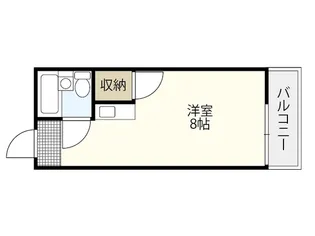 パステルクボ16【4階】の間取り