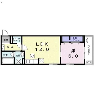 ロイヤル サトックス【1階】の間取り