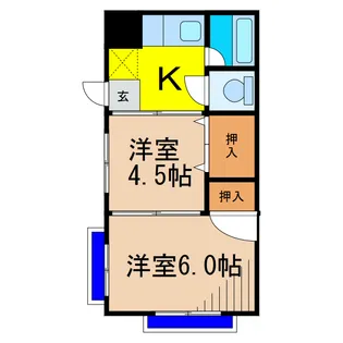 第3東和ビル【1階】の間取り