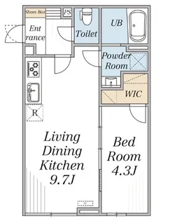 エクレール芦花公園【2階】の間取り