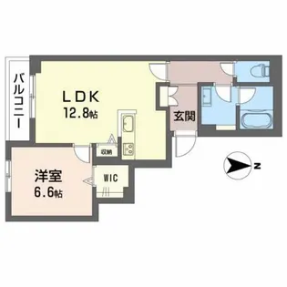 セレスト府中【2階】の間取り