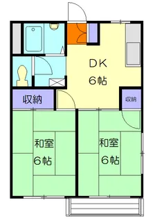 リトルハイム【1階】の間取り
