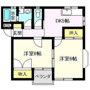 ゆあーずホーム剣崎 A棟【1階】の間取り